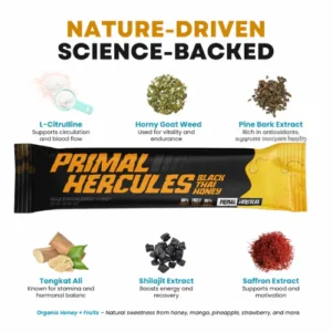 Primal Hercules Black Thai Pure Shilajit Honey