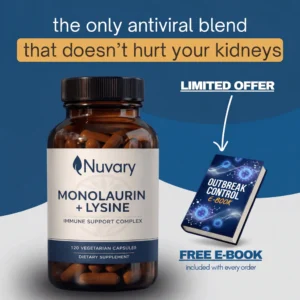 Nuvary Monolaurin + Lysine Immune Support Complex