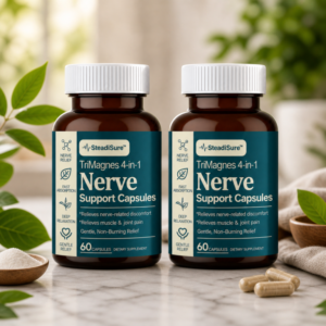 SteadiSure TriMagnes 4-in-1 Nerve Support Capsules