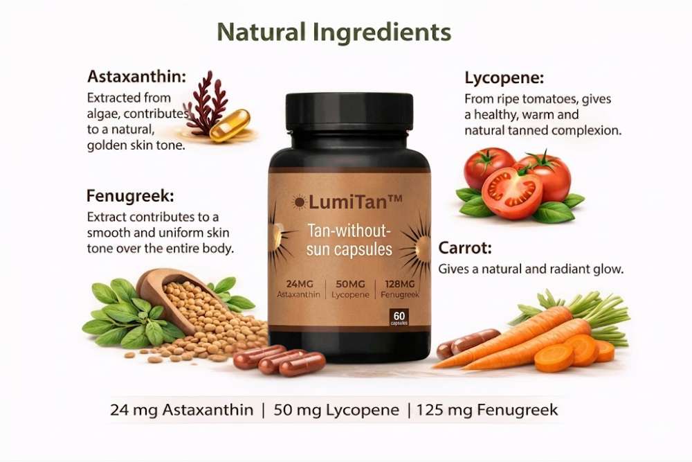 LumiTan™ Tanning Supplements