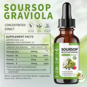 NaturePlanet Soursop Multivitamin Liquid Drops