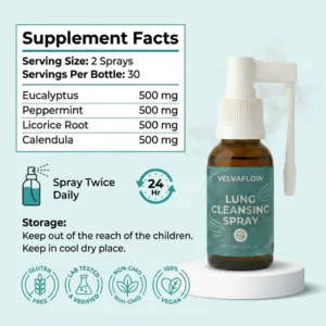 VelvaFlow™ Lung Cleansing Spray