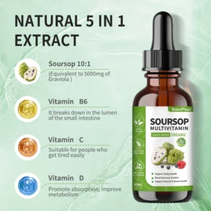 NaturePlanet Soursop Multivitamin Liquid Drops