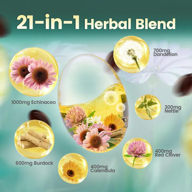 Altrua Lab 21-in-1 Lymphatic Drainage Complex - 4,275mg