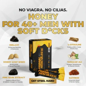 Primal Hercules Black Thai Pure Shilajit Honey