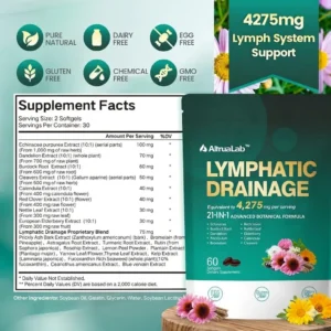 Altrua Lab 21-in-1 Lymphatic Drainage Complex - 4,275mg
