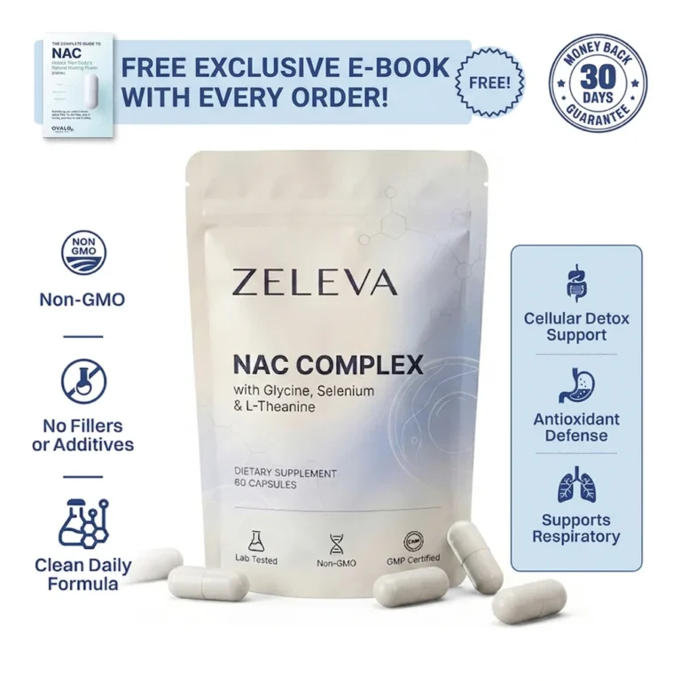 Zeleva NAC Complex with Glycine, Selenium & L-Theanine