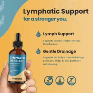 Livstrong™ Lymphatic Drainage Herbal Drops (90ml)