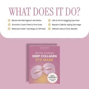 Koseon Peptide-Powered Deep Collagen Eye Mask