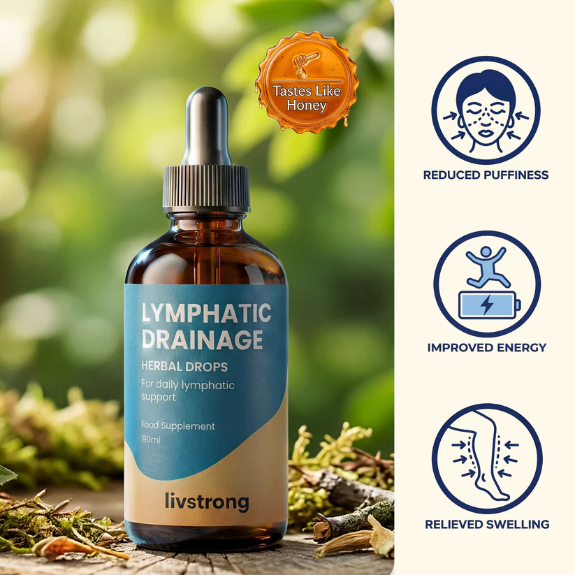Livstrong™ Lymphatic Drainage Herbal Drops (90ml)