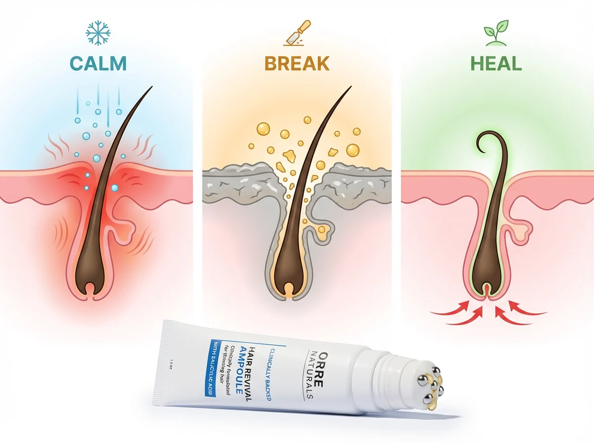 OrréNaturals™ Hair Revival Ampoule