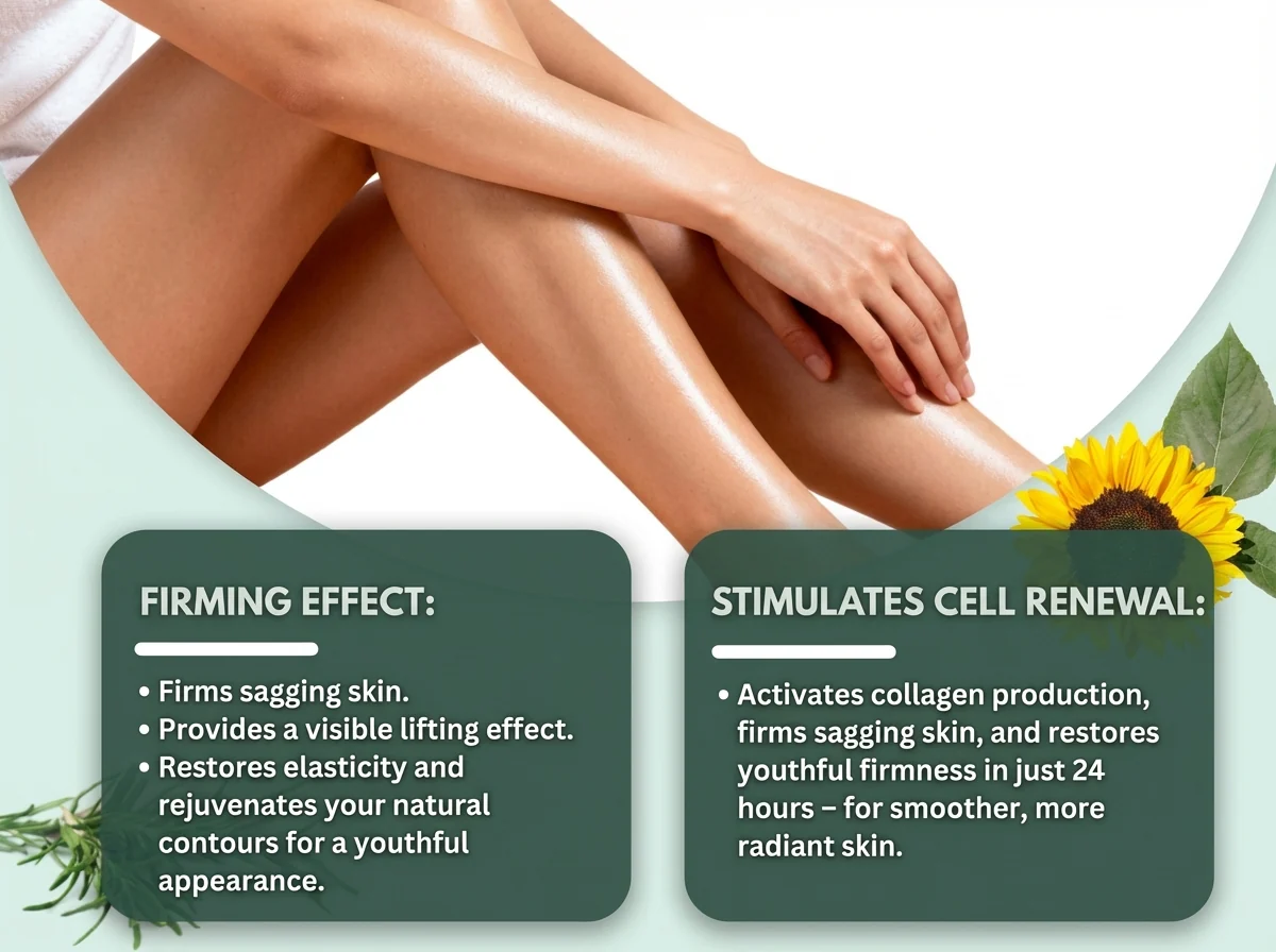Oraliyne™ Firms and lifts sagging skin