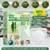 Amzkeep NAD+ Moringa Berberine AMPK Support Patch