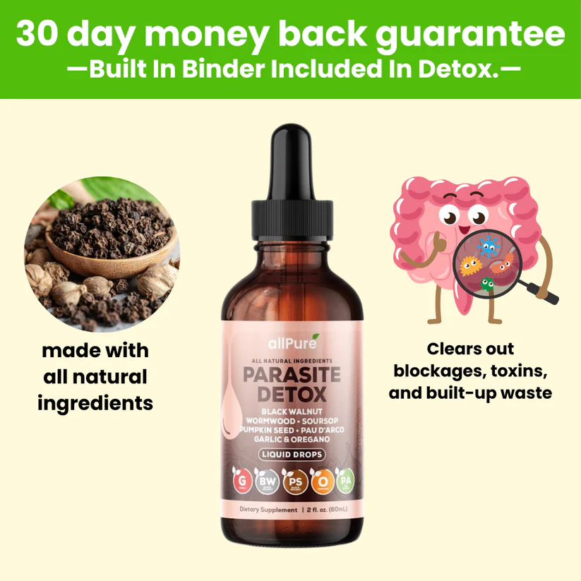 AllPure Parasite Detox Liquid Drops