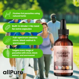 AllPure Parasite Detox Liquid Drops